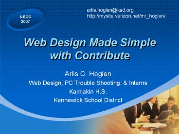 presentation player overlay