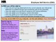 Employee Self-Service (ESS) PowerPoint PPT Presentation