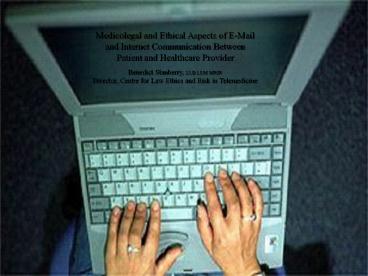 Medicolegal and Ethical Aspects of E-Mail