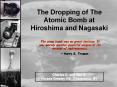 The%20Dropping%20of%20The%20Atomic%20Bomb%20at%20Hiroshima%20and%20Nagasaki PowerPoint PPT Presentation