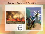 Chapter 13 Terrorism