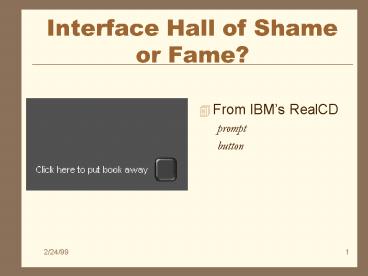 presentation player overlay