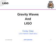 Gravity Waves