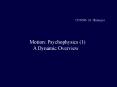 Motion: Psychophysics 1 PowerPoint PPT Presentation