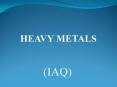 HEAVY%20METALS PowerPoint PPT Presentation