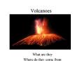 Volcanoes PowerPoint PPT Presentation