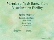 VirtuLab: Web Based Flow Visualization Facility