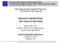 Surveying the Digital Future: The Impact of the Internet PowerPoint PPT Presentation