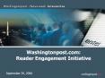 Washingtonpost.com: Reader Engagement Initiative PowerPoint PPT Presentation