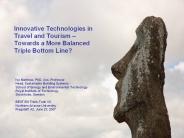 Innovative Technologies in Travel and Tourism 