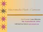 Macromedia Flash Cartoons