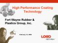High Performance Coating Technology PowerPoint PPT Presentation