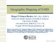 Geographic Mapping of SARS PowerPoint PPT Presentation