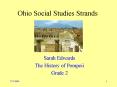 Ohio Social Studies Strands PowerPoint PPT Presentation