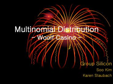Multinomial Distribution - Woolf Casino -