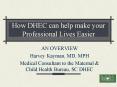 How DHEC can help make your Professional Lives Easier PowerPoint PPT Presentation
