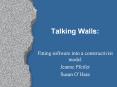 Talking Walls: PowerPoint PPT Presentation