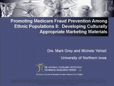 Medicare Prescription Drug Teleconference Training