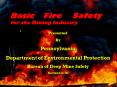 Basic Fire Safety for the Mining Industry PowerPoint PPT Presentation