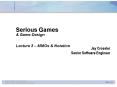 Serious Games PowerPoint PPT Presentation