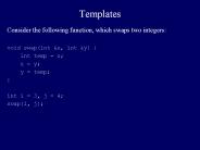 Templates