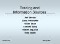 Trading and Information Sources PowerPoint PPT Presentation