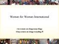 Women for Women International PowerPoint PPT Presentation