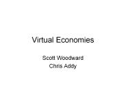 Virtual Economies