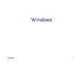 Windows PowerPoint PPT Presentation