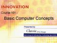 Basic Computer Concepts PowerPoint PPT Presentation