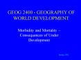 GEOG 2400 GEOGRAPHY OF WORLD DEVELOPMENT PowerPoint PPT Presentation