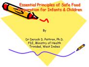 Essential Principles of Safe Food Preparation for Infants