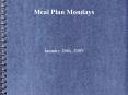 Meal Plan Mondays PowerPoint PPT Presentation
