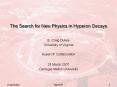The Search for New Physics in Hyperon Decays PowerPoint PPT Presentation
