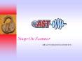 SnapOn Scanner PowerPoint PPT Presentation