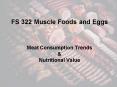 Meat Consumption Trends PowerPoint PPT Presentation