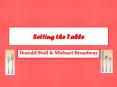 Setting the Table PowerPoint PPT Presentation