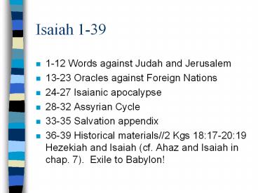 Isaiah 139