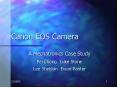 Canon EOS Camera PowerPoint PPT Presentation