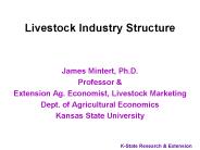 Livestock Industry Structure