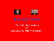 Bush and Cheney