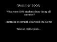 Summer%202003 PowerPoint PPT Presentation
