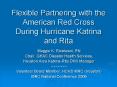 Flexible Partnering with the American Red Cross During Hurricane Katrina and Rita PowerPoint PPT Presentation