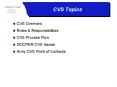 CVS Topics PowerPoint PPT Presentation