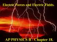 Electric Forces and Electric Fields. PowerPoint PPT Presentation