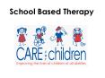 School Based Therapy PowerPoint PPT Presentation