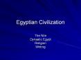Egyptian Civilization PowerPoint PPT Presentation