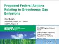 Proposed Federal Actions Relating to Greenhouse Gas Emissions PowerPoint PPT Presentation