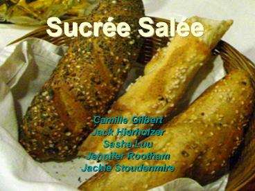 Sucre Sale