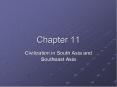 Civilization in South Asia and Southeast Asia PowerPoint PPT Presentation